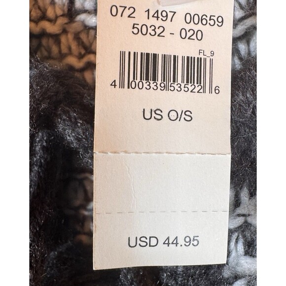 Aerie Cardigan Sweater Poncho One Size Women’s Open Front Pom Pom Tie Knit NEW - Picture 12 of 14
